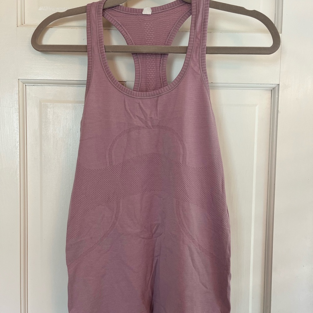 Lululemon Athletica Purple Racerback Tank Top